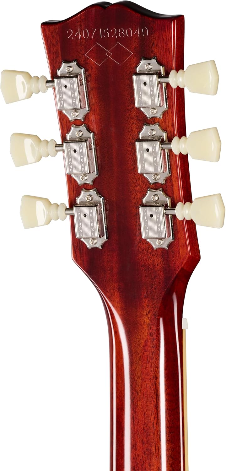 Epiphone Inspired by Gibson Custom 1960 Les Paul Standard Reissue, Washed Cherry Sunburst with Case