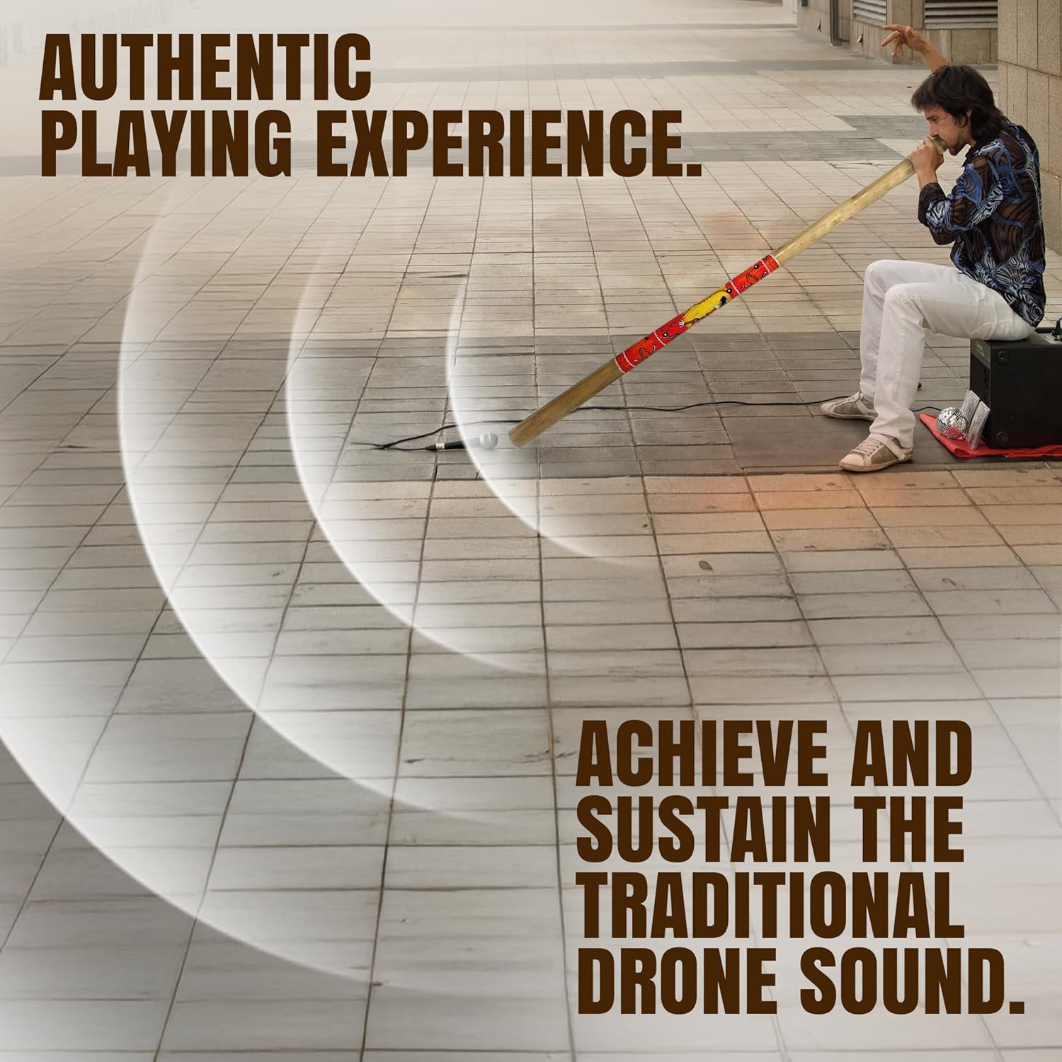 Solid Wood Didgeridoo, 52