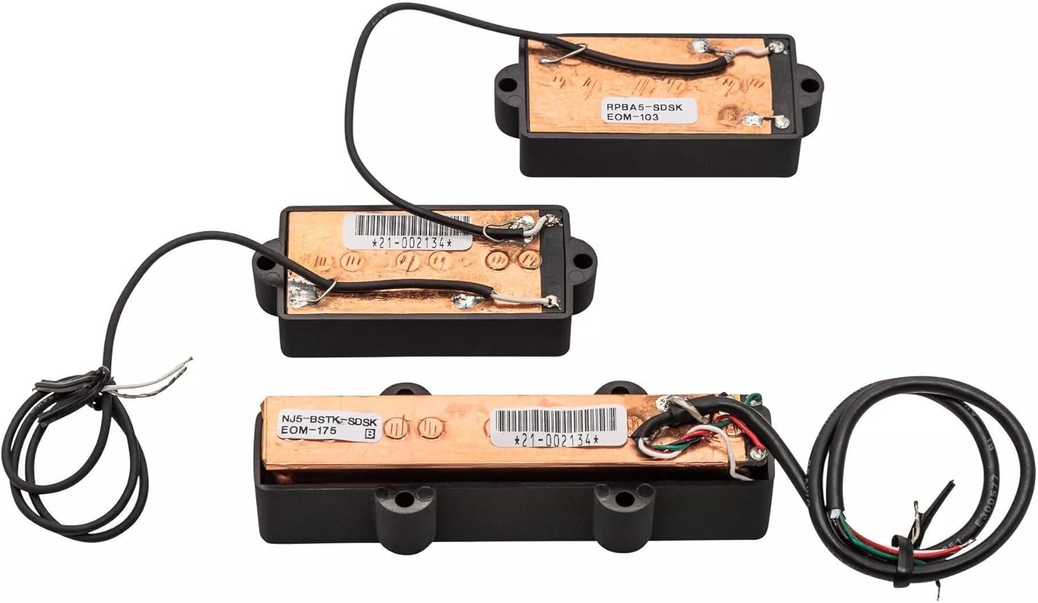 Sadowsky P/J-Style Bass Pickup Set, 5-String