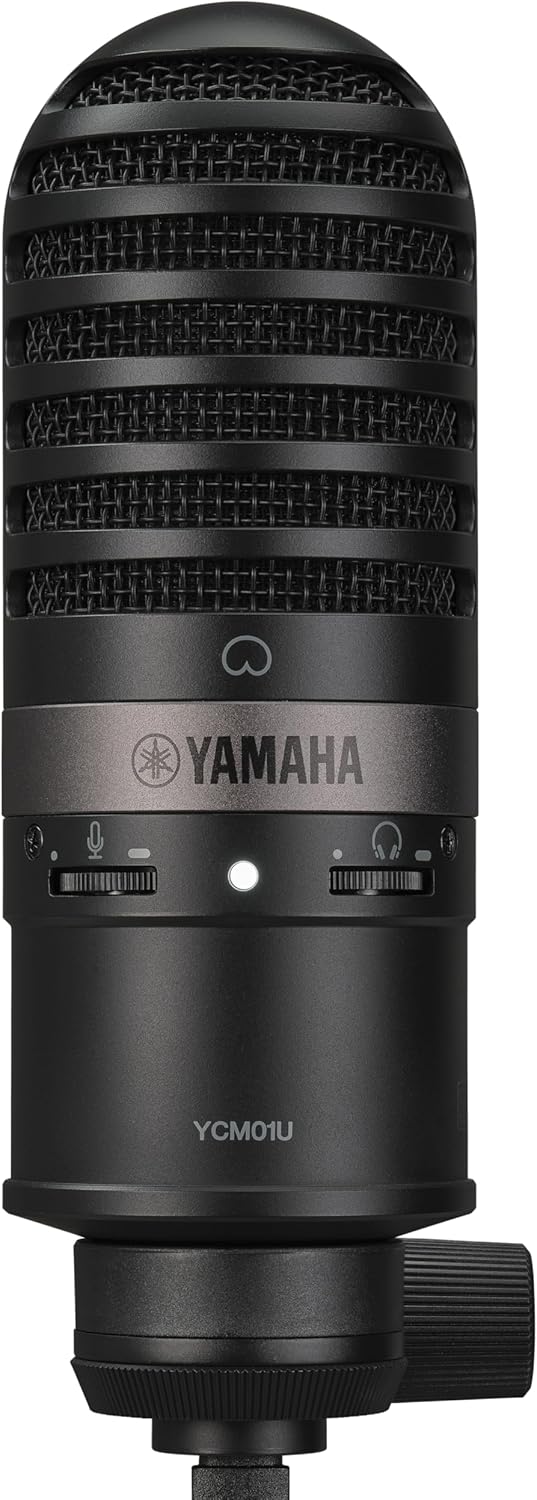 Yamaha YCM01U Black High-Definition USB Condenser Microphone