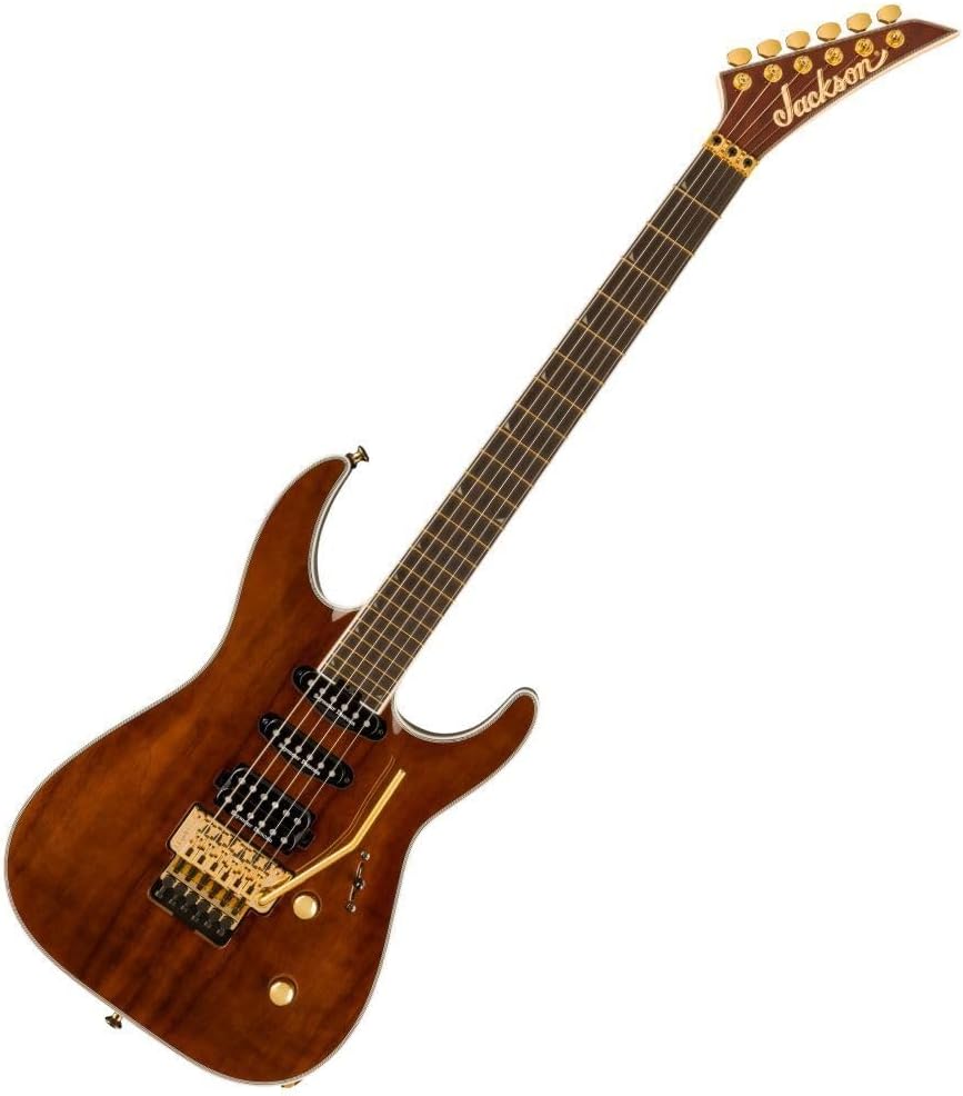 Jackson Pro Plus Series Soloist SLA3W Electric Guitar - Walnut Natural