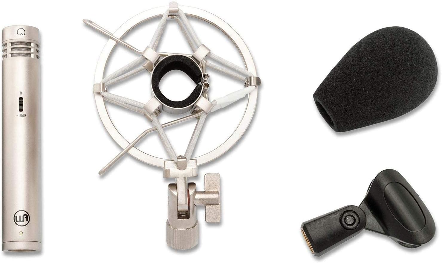 Warm Audio WA-84 Small-Diaphragm Condenser Microphone - Nickel