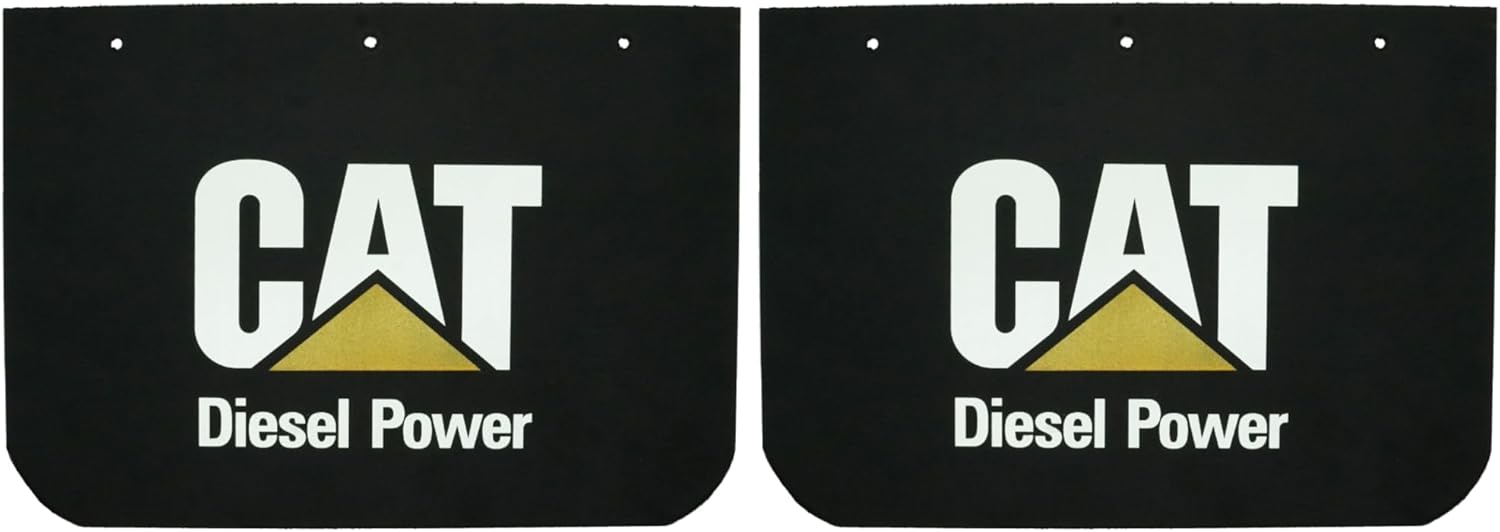 CAT 20x14 Diesel Power Mud Flaps, 1/8'' Thick (Set of 2)