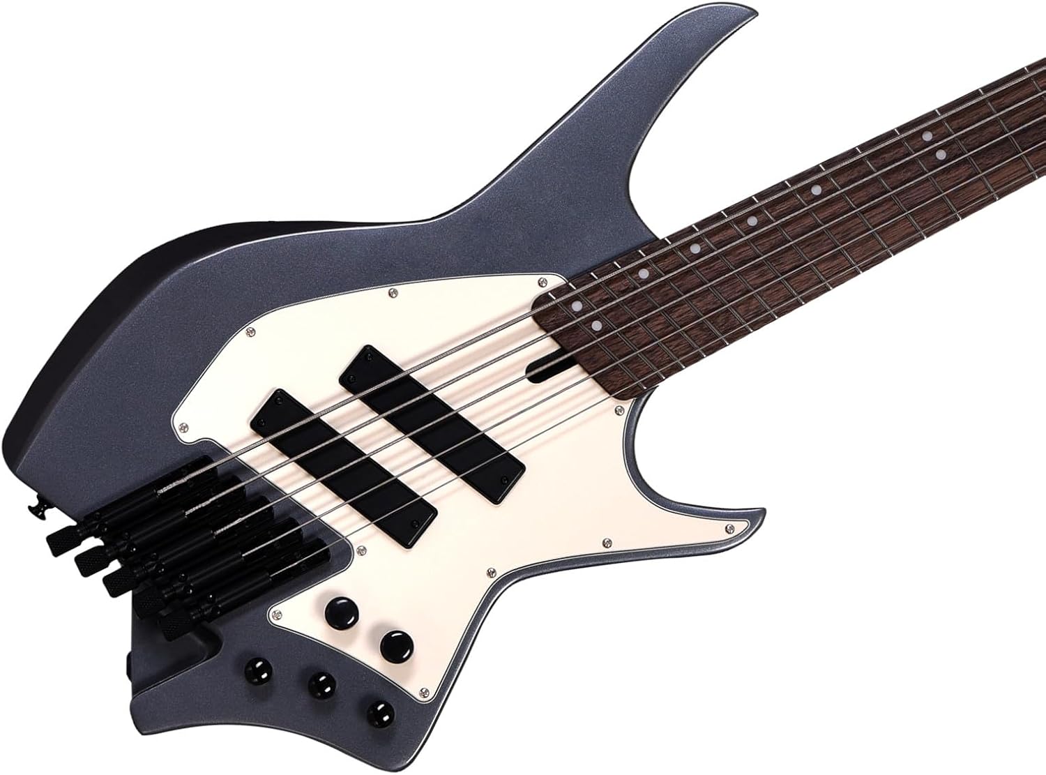 NEXT HNB5-5 String Multi-Scale Bass (Gunmetal Gray)