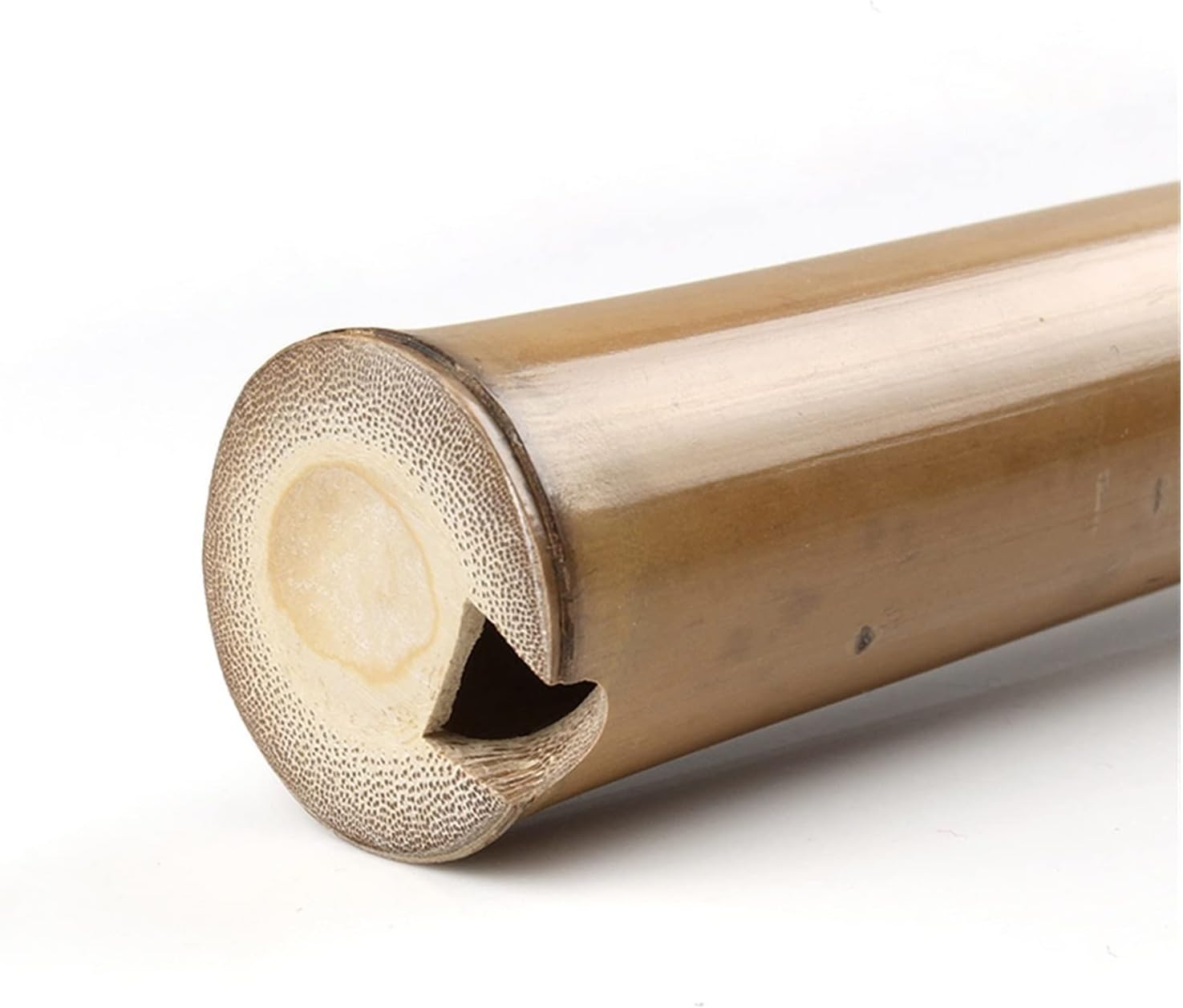 TSTS Chinese Bamboo Flute Wood Color G Key Chinese Bamboo Flute Xiao Woodwind Vertical Traditional Musical Instrument Handmade