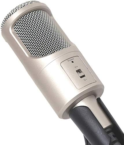 Microphone for Computer Computer Microphone,External PC 3.5mm Microphone with Tripod Condenser Mic for Loptop Mac-Recorder Singing Karaoke