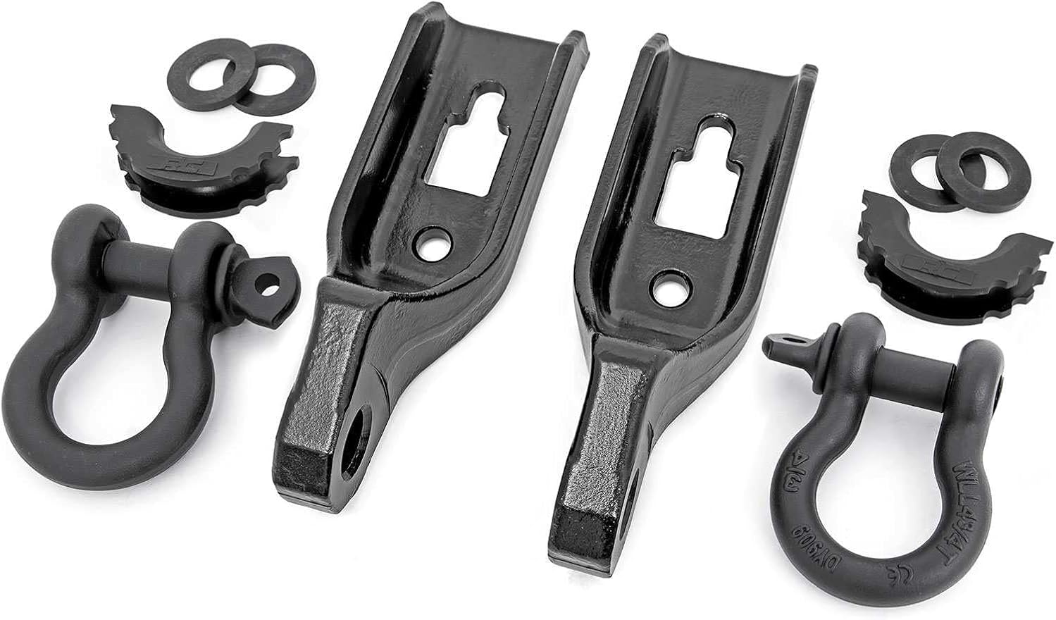 Rough Country Tow Hook Shackle Mount Kit for 2009-2020 Ford F-150 - RS158