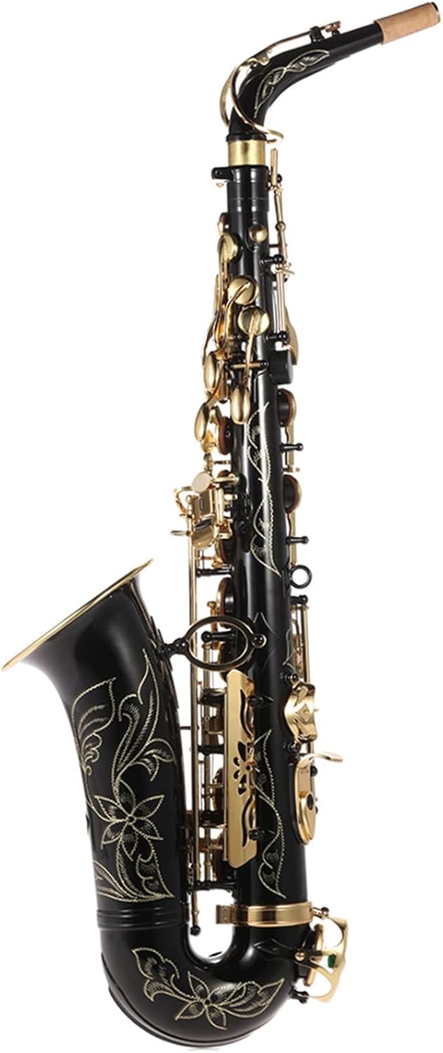 EB Alto Saxophone Lacquered Gold E Flat 82Z Key Type Woodwind Instrument