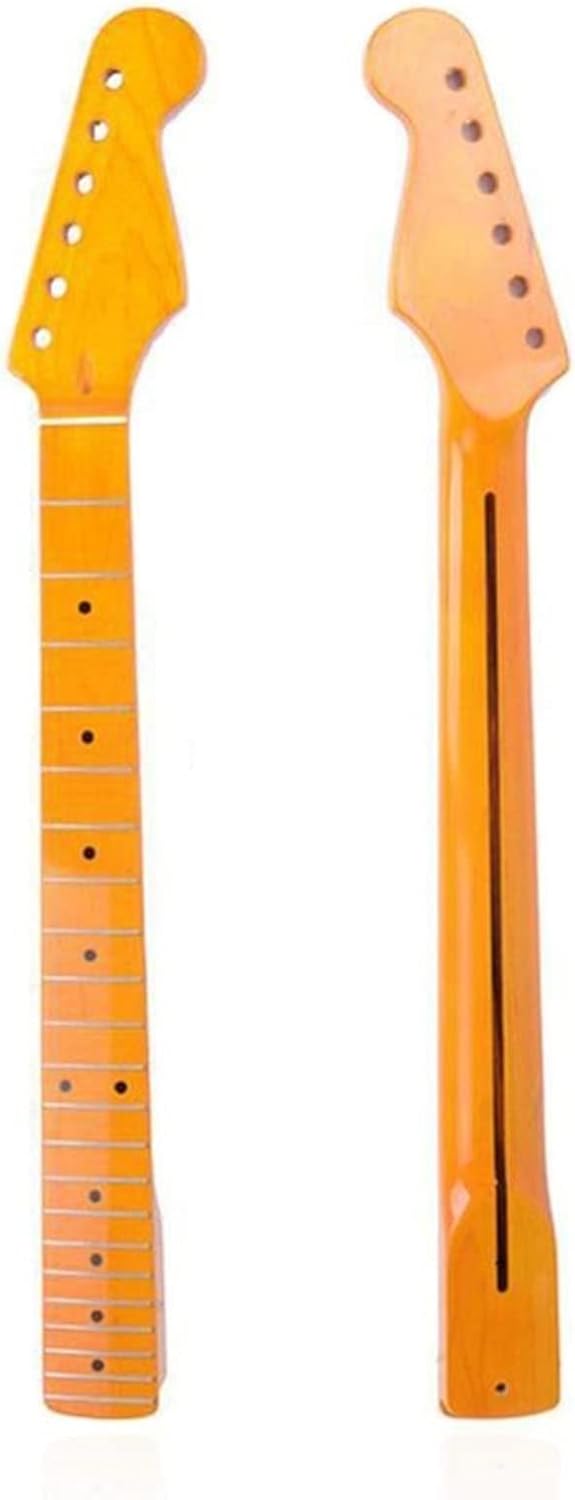 22 Electric Guitar Neck Handle Maple Fingerboard with Back Centerline for ST Guitar Neck Electric Guitar Neck