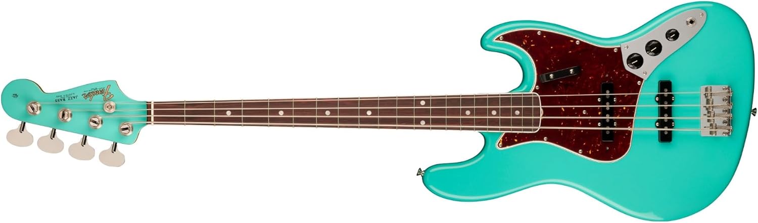 Fender American Vintage II 1966 Jazz Bass, Sea Foam Green, Rosewood Fingerboard