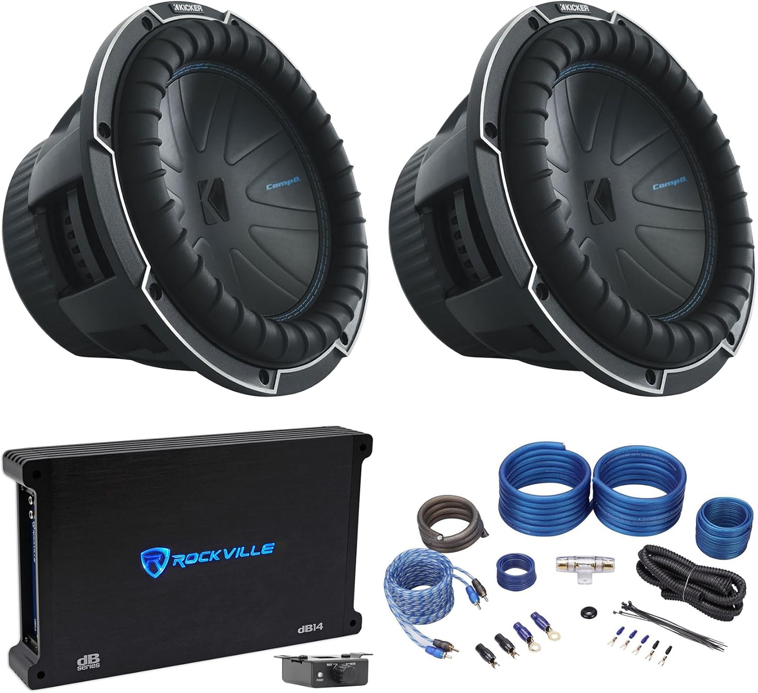 Audiosavings Bundle: (2) Kicker 51CWQ102 10