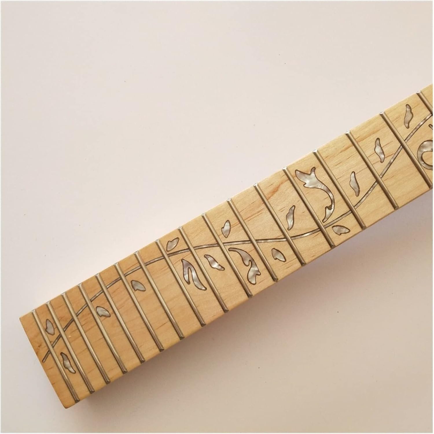 Electric Guitar Neck 24 Fret Maple Parts Replacement Maple Fingerboard Guitar ​Neck Replacement