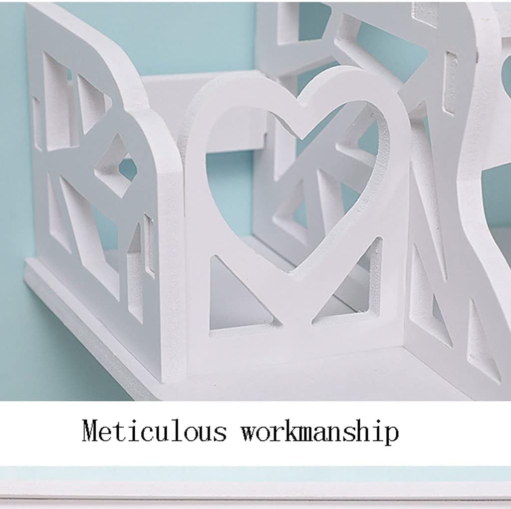 Floating Cable Box Shelf, Floating Wall Mount Shelf, Floating Shelf Wall-Mounted TV Stand, Wall Mount Shelves (Color : B)