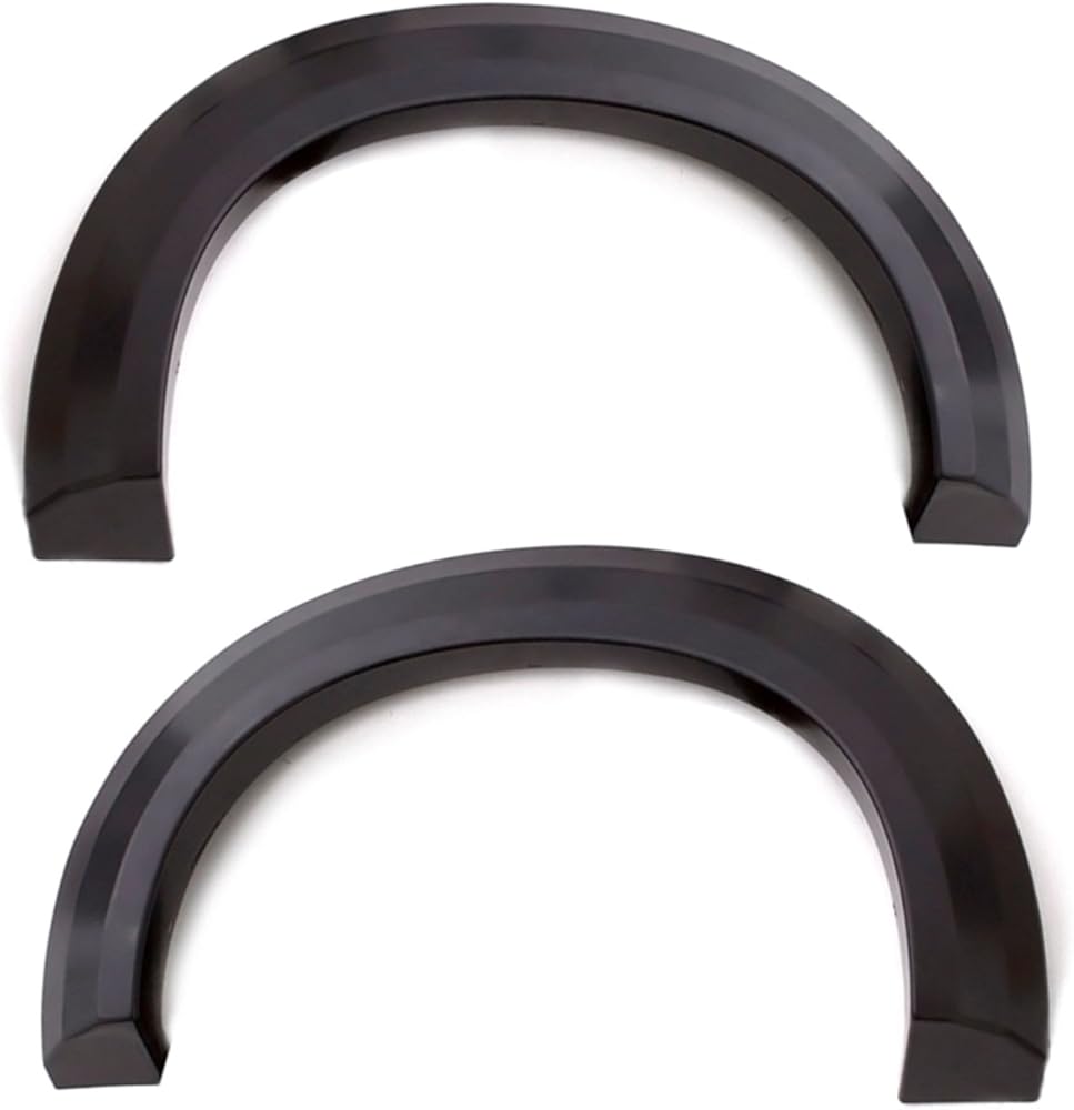 Lund EX106T Elite Series Black Extra Wide Style Textured Fender Flare - 4 Piece