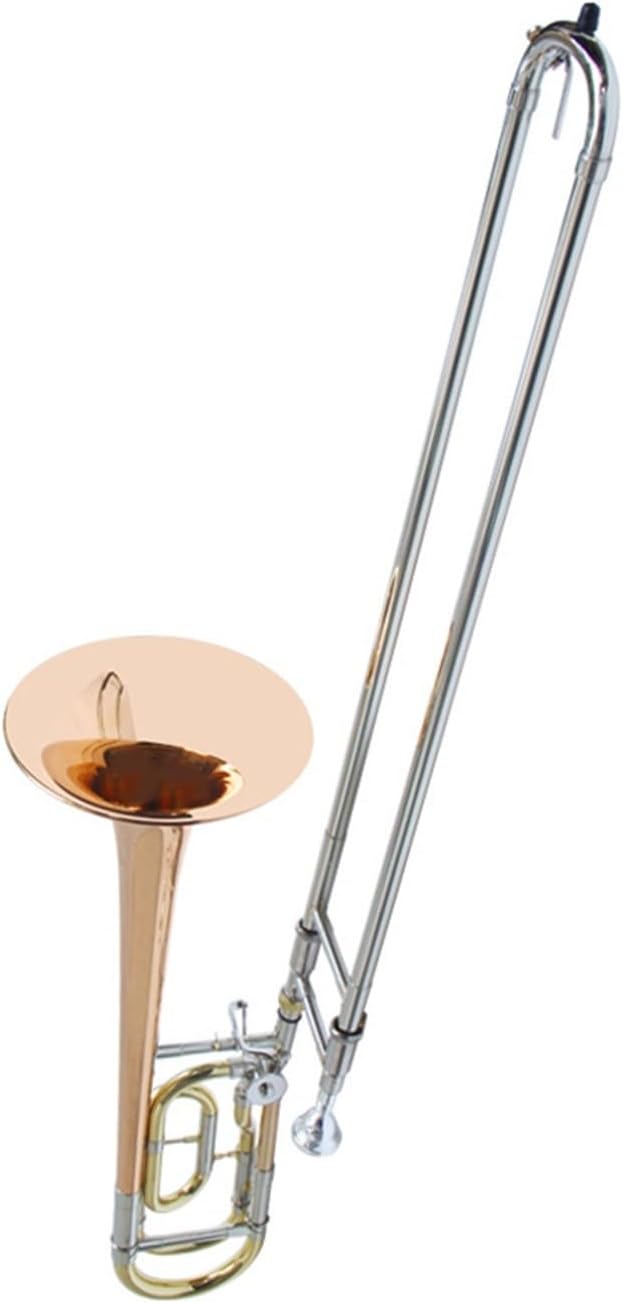 Adult Trombone Instrument Tenor Trombone B Flat To F Key White Copper Bowstring Suitable For Adult Beginners