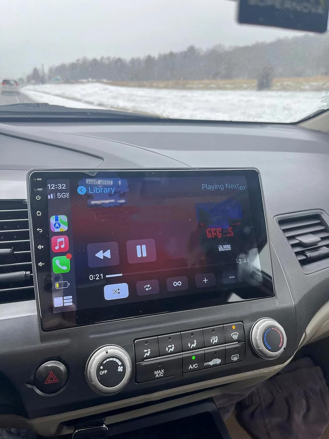 Car Radio Stereo for Honda Civic 2006-2011 2+64G Android 13 10