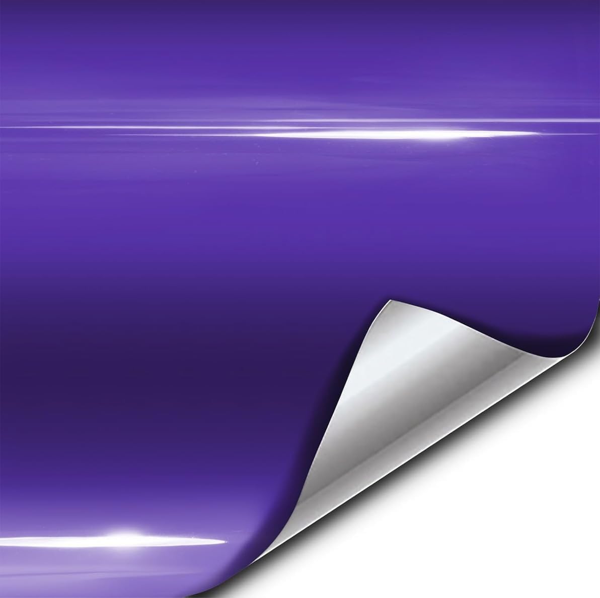 VViViD XPO Gloss Purple Vinyl Car Wrap Film Roll (10ft x 5ft)