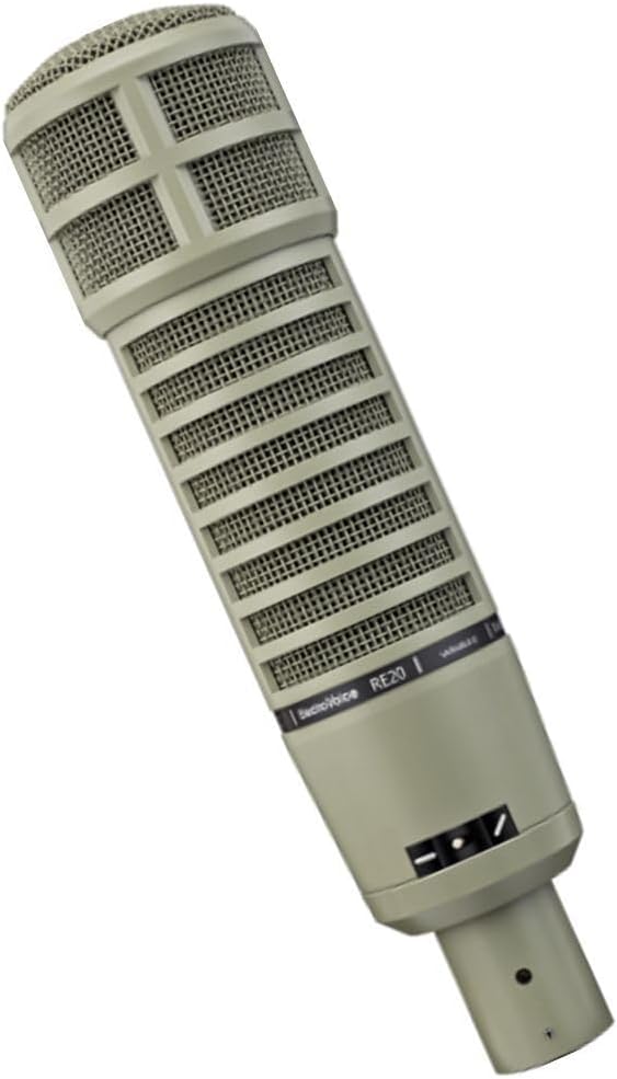 Electro-Voice RE20 Broadcast Announcer Microphone with Variable-D