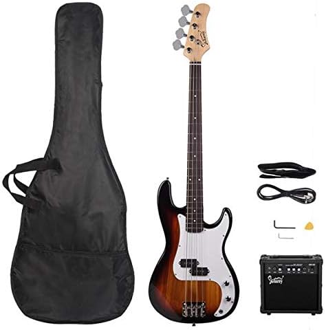 Music Lover GP Electric Bass Guitar Cord Wrench Tool Sunset Color 3-7 Days Delivery