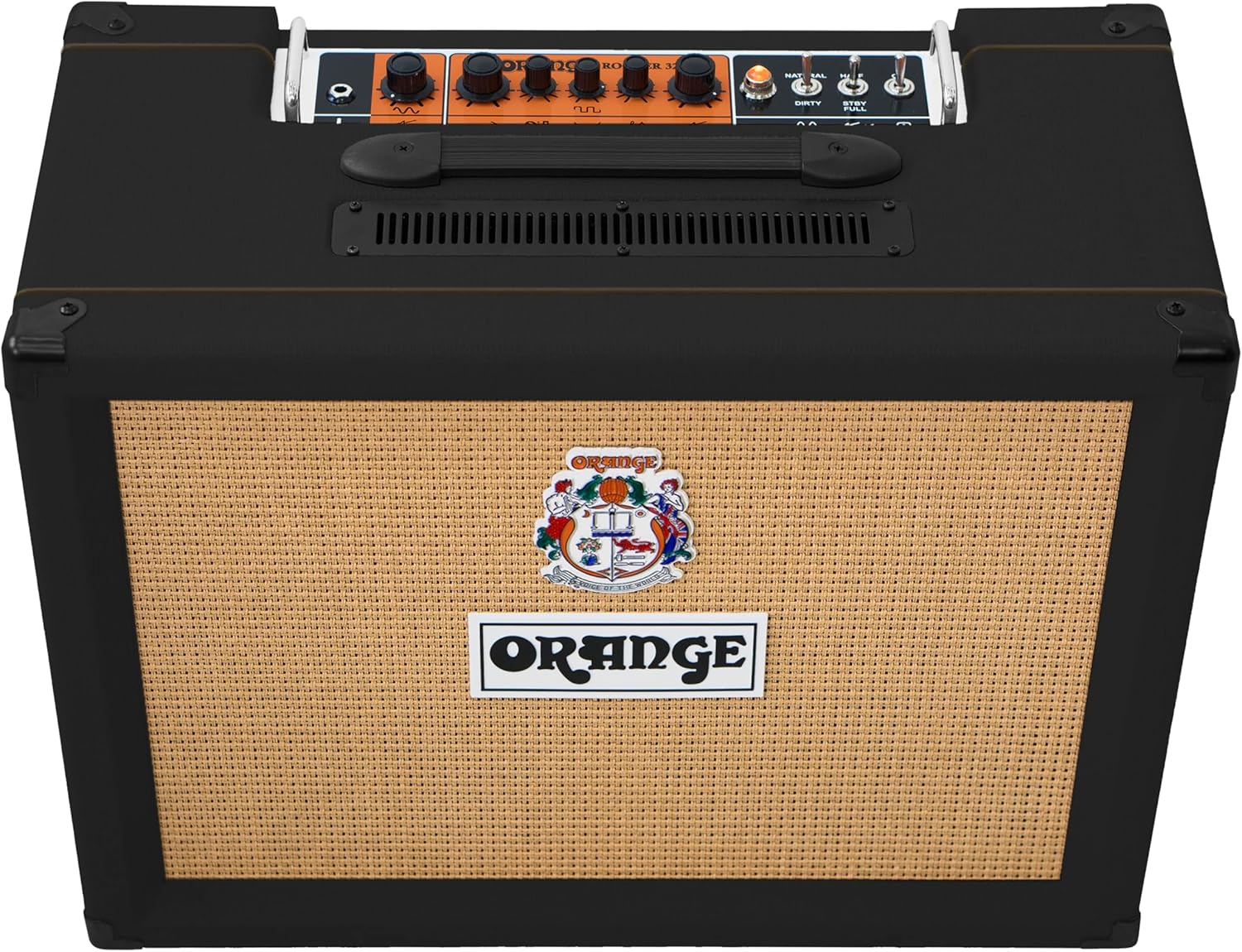 Orange Rocker 32 Combo 2x10in 30 Watts Black