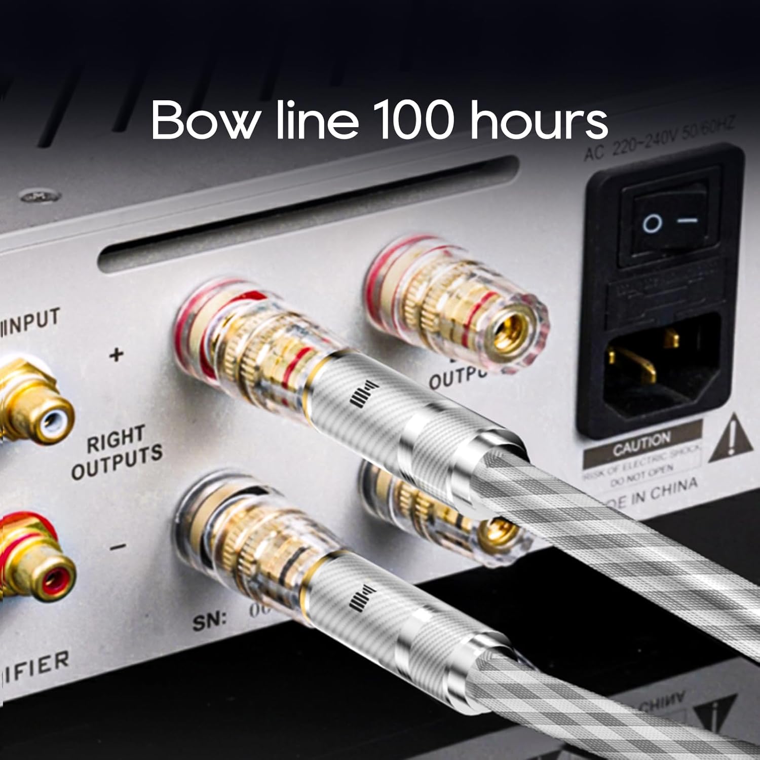 XLR Male to Female Microphone Cable, Black, 32FT/10M