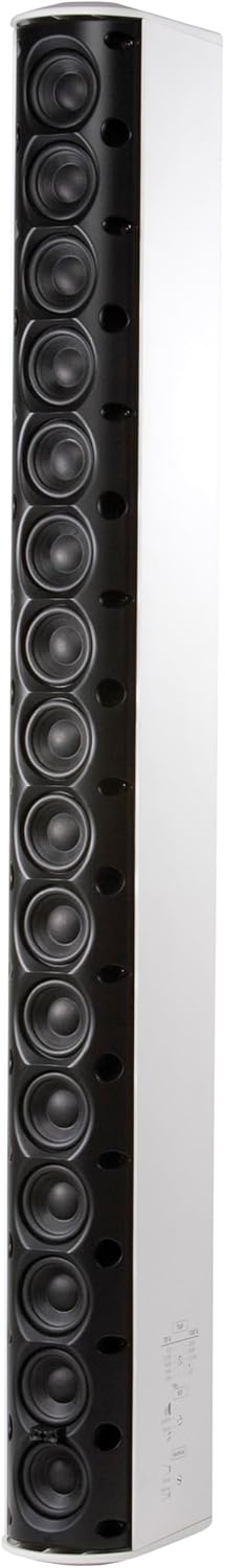 JBL Professional CBT 100LA-1-WH Full Range Line Array Column Loudspeaker with 16 2-Inch Drivers, White