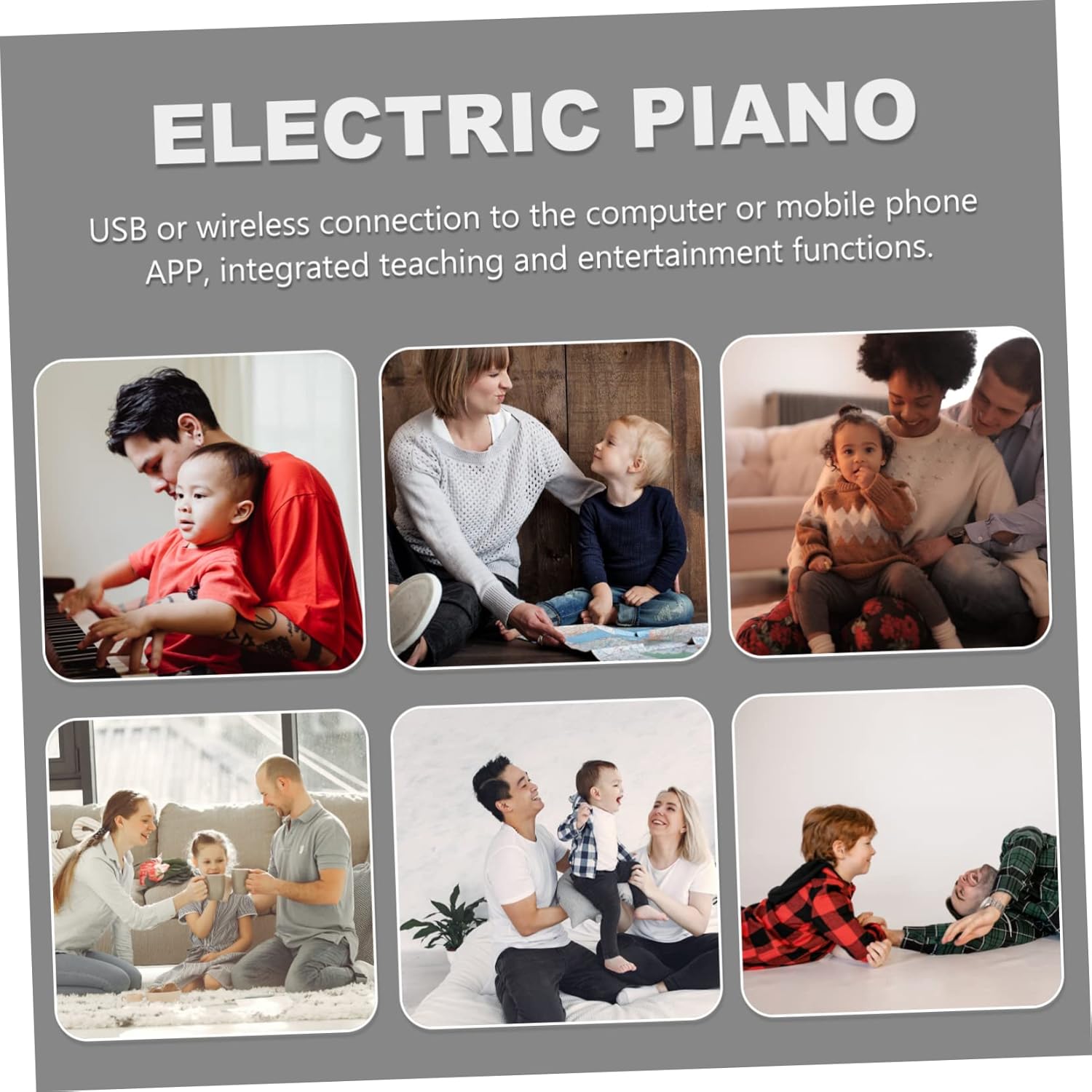 Beginner Piano for Ages Keyboard Speaker Rollable Piano Keyboard for Music Lovers