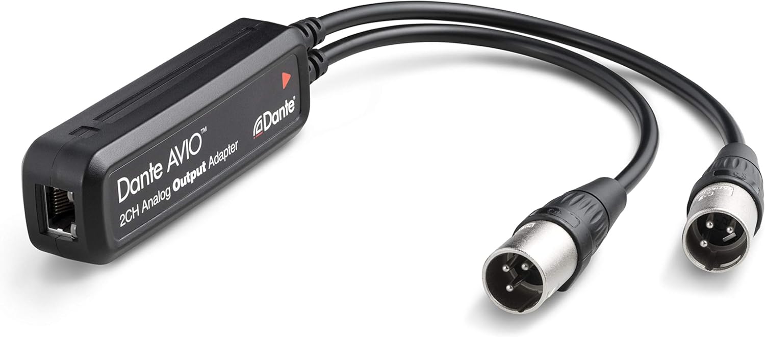 Audinate Dante AVIO – Analogue Output Adapter 2-Channel