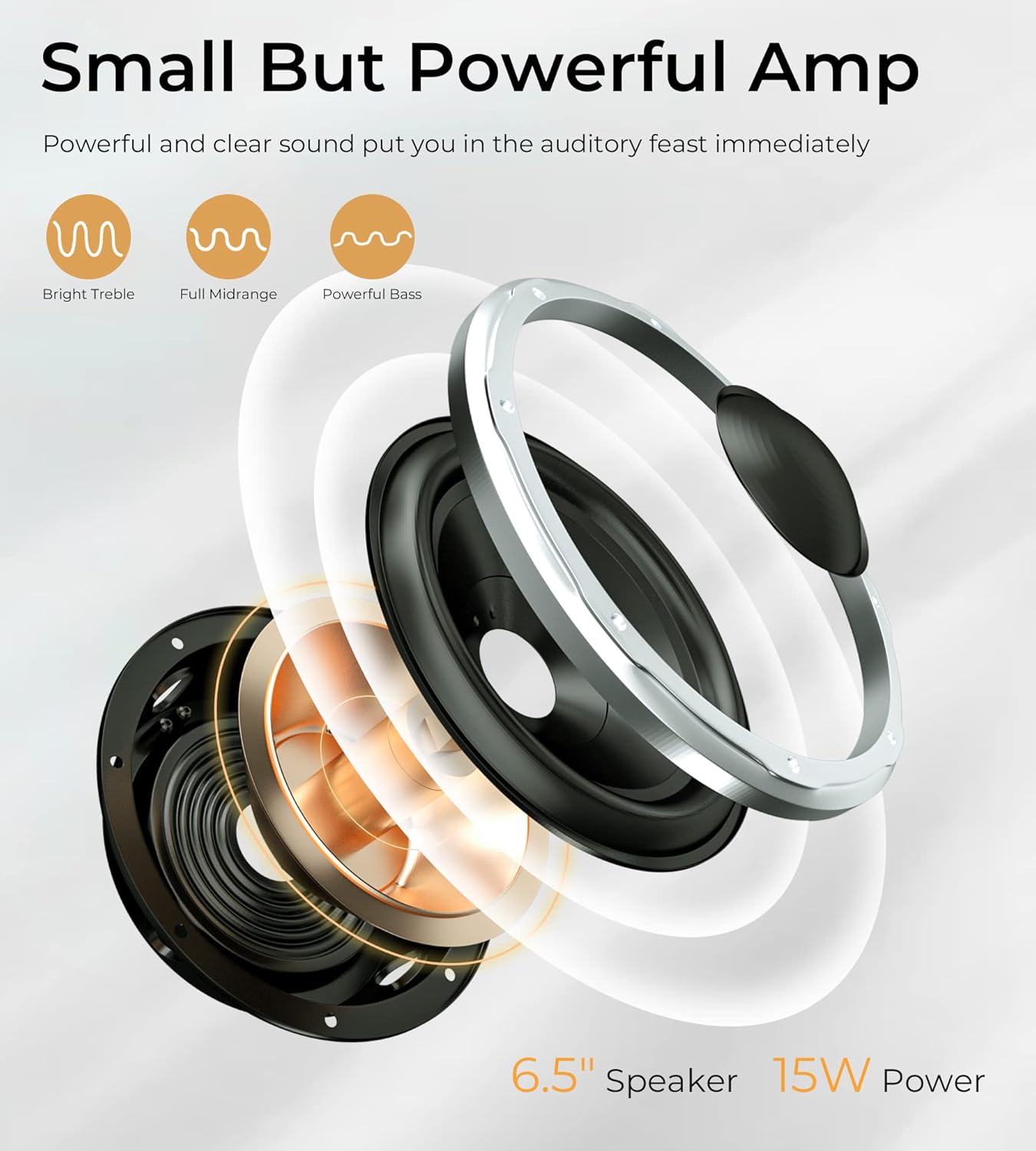 Electric Acoustic Guitar 3/4 Size and Bass Amp