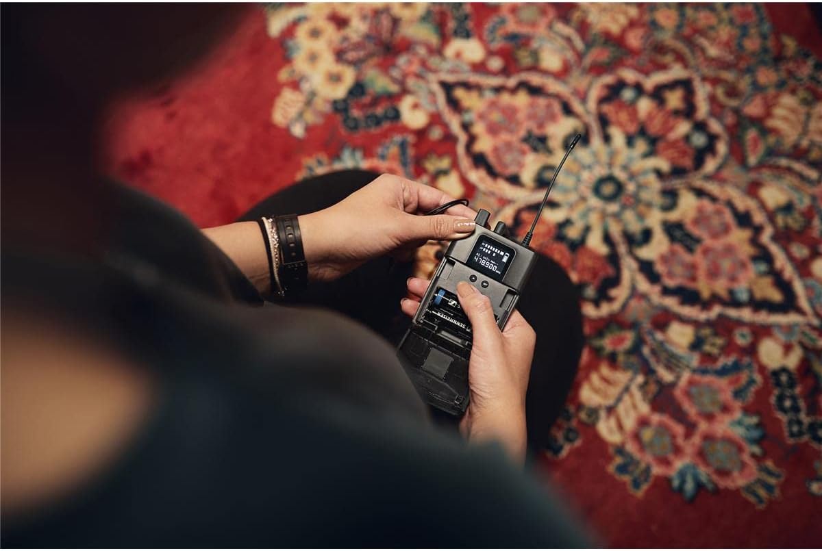 Sennheiser Pro Audio XSW IEM EK (A) - Replacement beltpack for XSW IEM System, Black (509156)