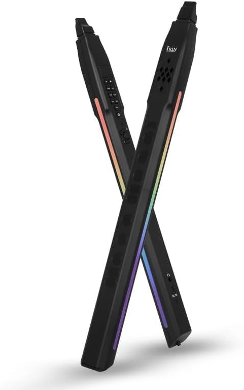 Electronic Saxophone with Bluetooth — Mini Wireless Digital Wind Instrument with 13 Built-in Tones & Rechargeable Battery — Portable Electric Blowpipe/Flute-Style Woodwind