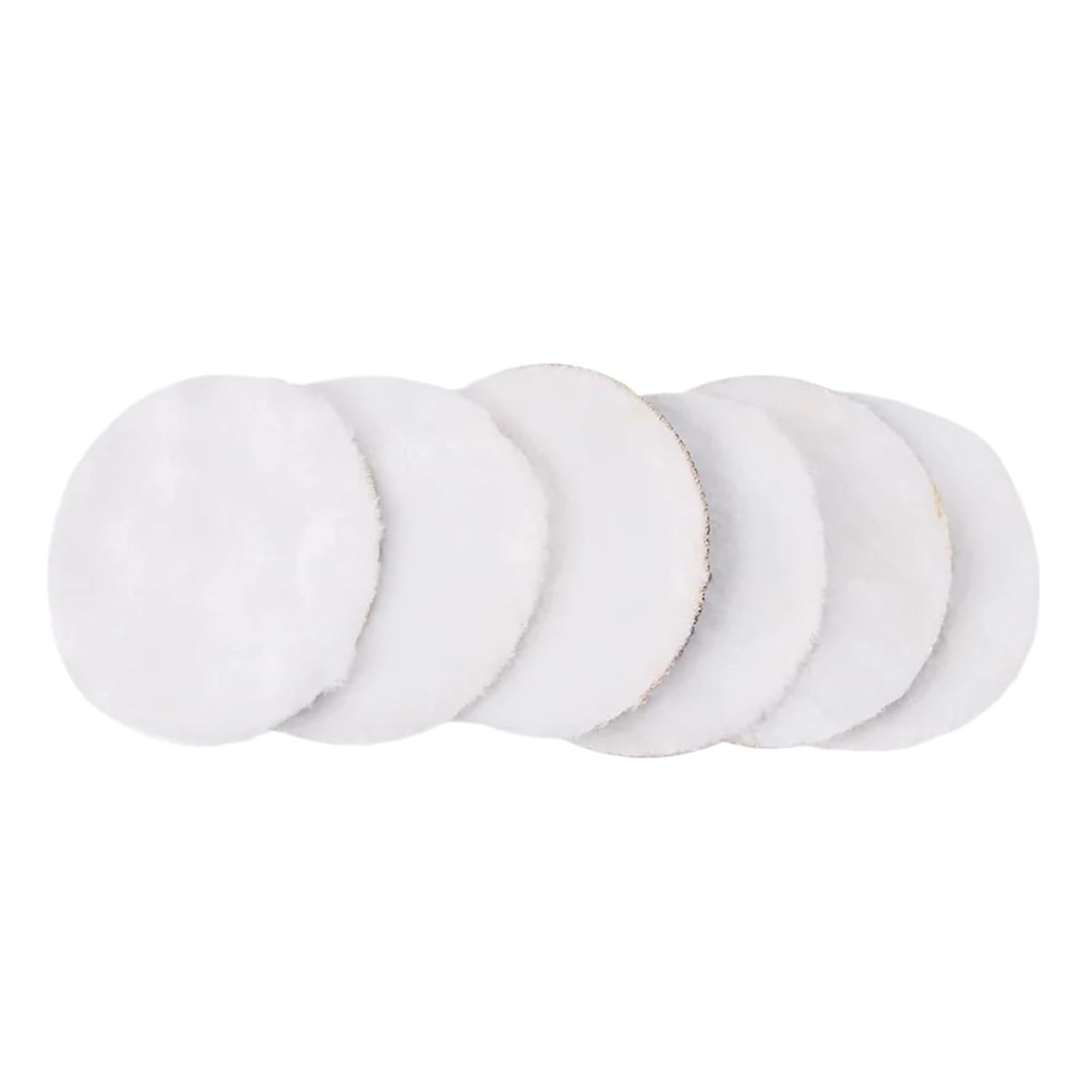 PZHI-400Pcs 125Mm Car Polishing Pad 5 Inch Polish Waxing Pads Fiber Polisher Bonnet Paint Care