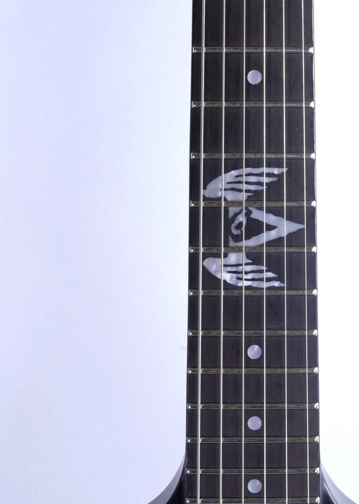 ESP LTD James Hetfield Signature Vulture Electric Guitar with Case, Satin Black