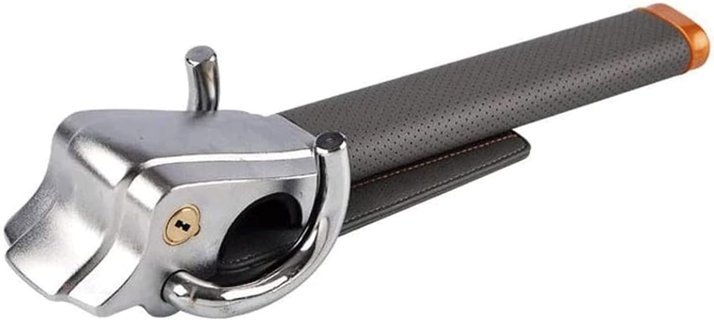 Car Steering Wheel Lock, Anti-Theft Locking Devices Safety Hammer with 2 Keys, Universal for Auto Car Vehicle Truck