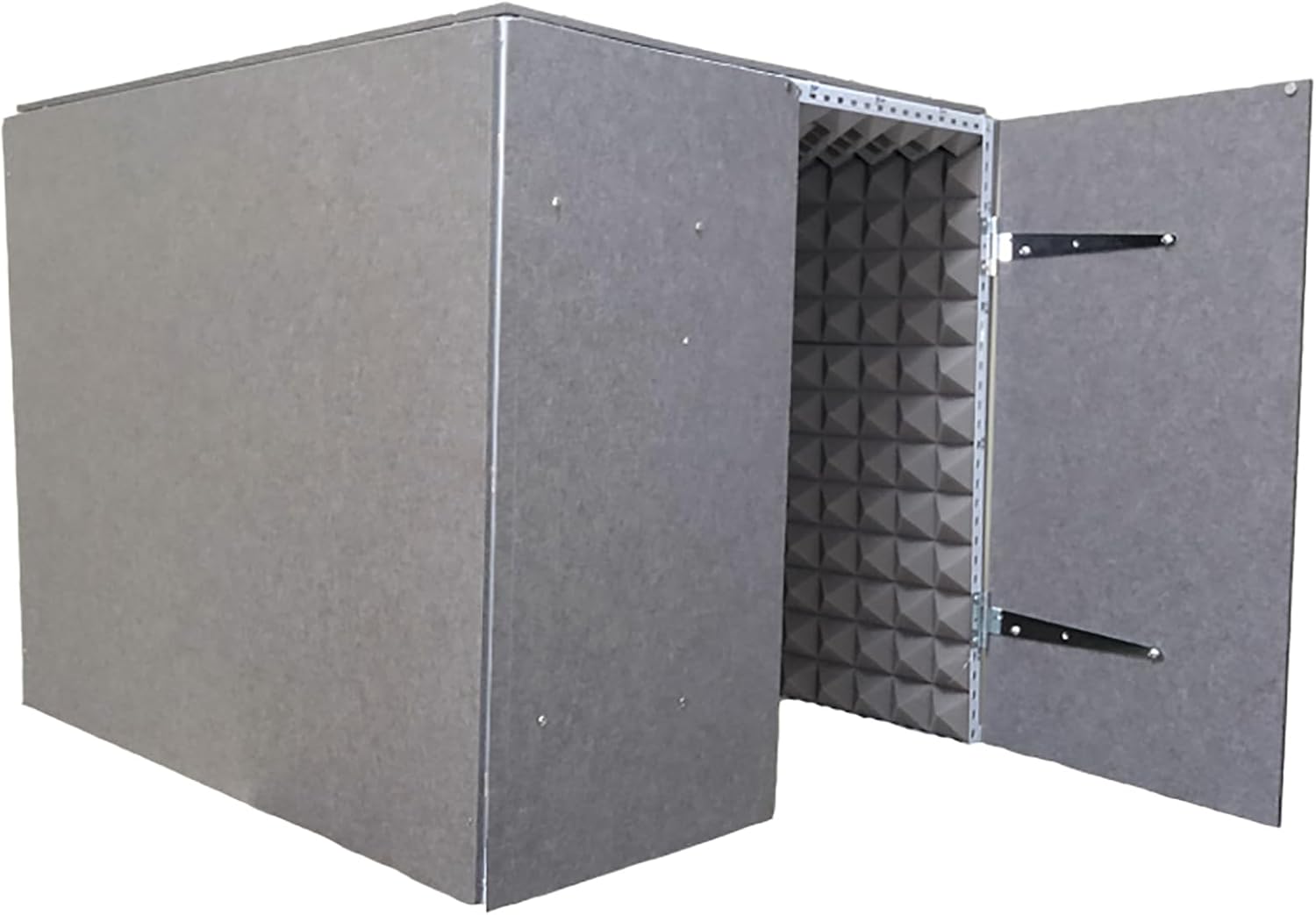 Portable Vocal Booth Home Studio Booth Desktop Soundproof Cover Sound Absorbing Shield Fully Enclosed Design for Door Opening for Home Music Recording Podcasting Acoustical