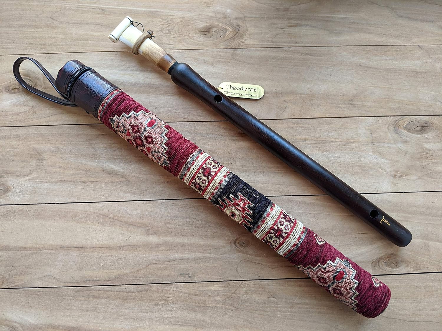 ARMENIAN DUDUK PRO from Apricot Wood, Professional Reed, National Leather Case, Playing Instruction, Armenian Handmade Woodwind Instrument