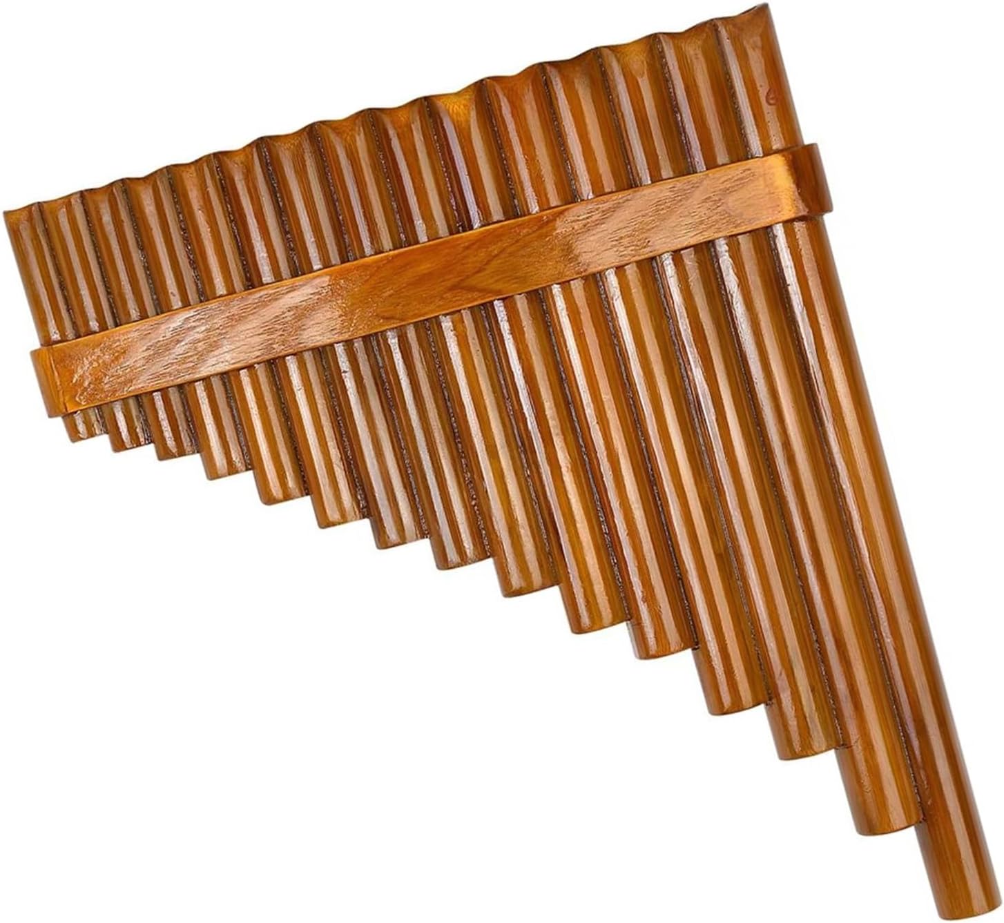 pan flute for beginners Pan Flute Musical F-key Woodwind Professional Smooth Surface Traditional Pan Flute (Color : Left hand)