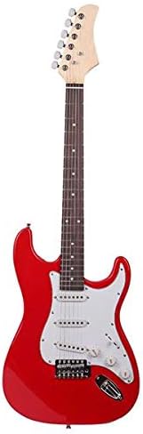 Home Rosewood Fingerboard Electric Guitar with Shoulder Strap/Guitar Bag/Picks/Cord/Hex Wrench Re 3-7 Days Delivery