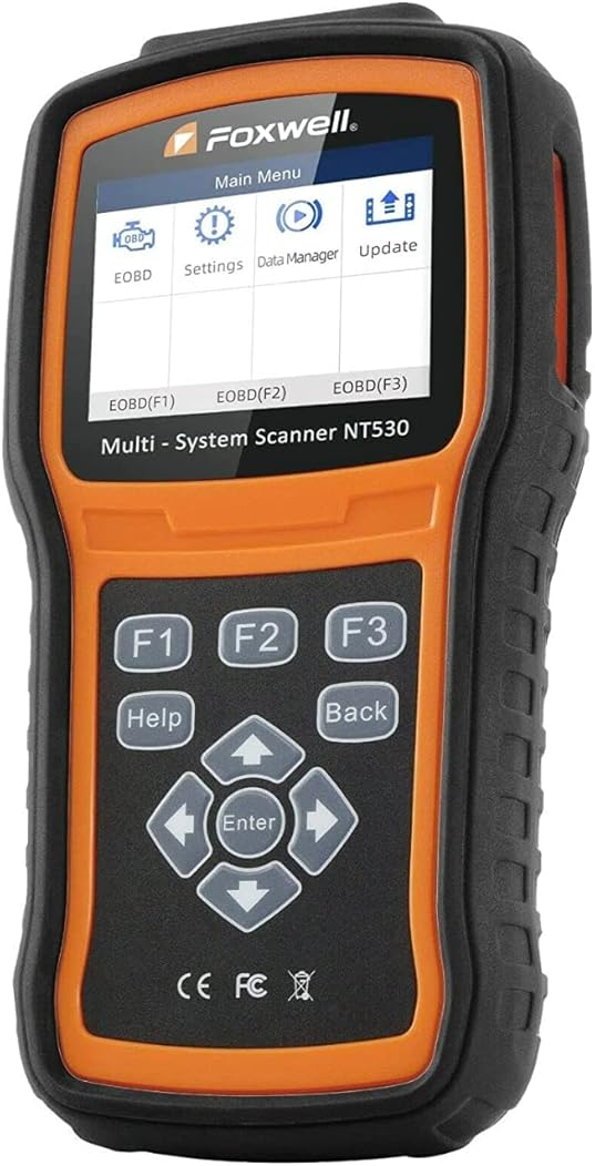 FOXWELL NT530 for Kia and Hyundai - All Systems, All Maintenance Service - Bidirectional Diagnostic Scan Tool OBD2 Scanner Automotive Code Reader ABS Bleed SRS Airbag SAS TPMS TPS EPB Oil Reset CKP