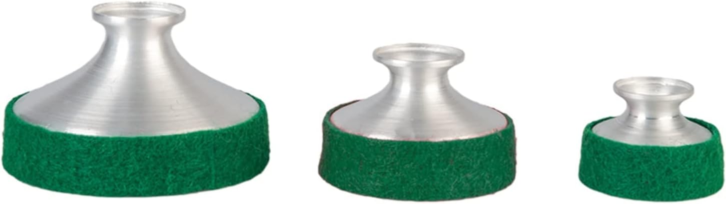Saxophone Parts Aluminum Alloy Saxophone Mute 3Pcs Sax Sound Dampener Practice Silencer