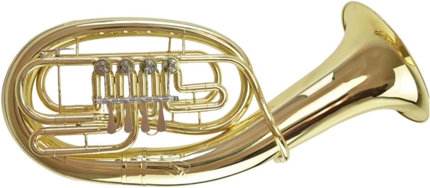 Upright Key B Flat Major Tenor Horn Super Euphonium Three Keys Euphonium All-brass Instrument(5)
