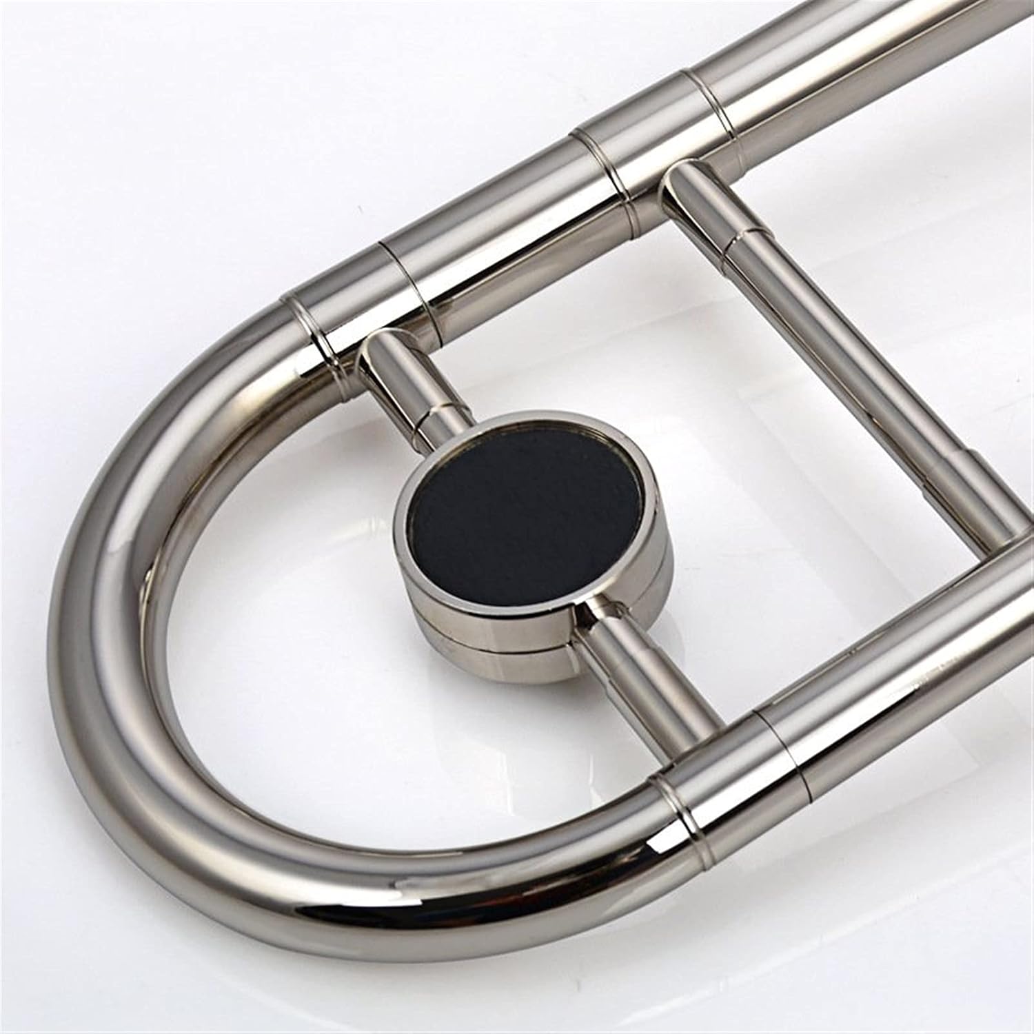 Standard Trombone Tenor Trombone B Flat Lacquered Gold Nickel Plated Brass with Wooden Box Valve Trombone