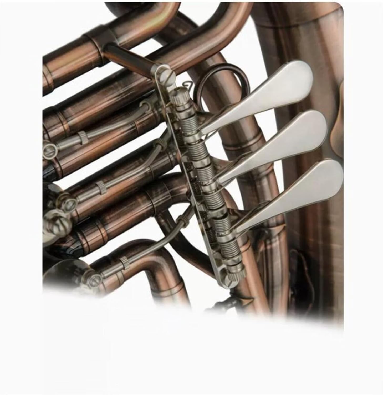 Beginner euphonium Alto Horn Antique B-flat Three-Flat Key Beginner Instrument Small Armor Horn