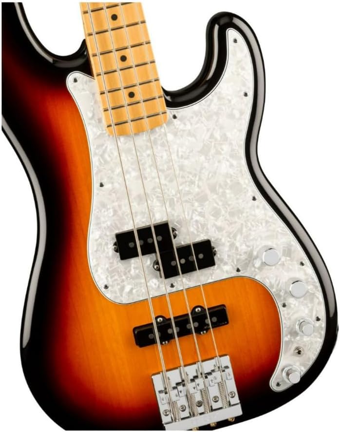 Fender Player II Modified Active Precision Bass - 3-tone Sunburst, Maple Fingerboard