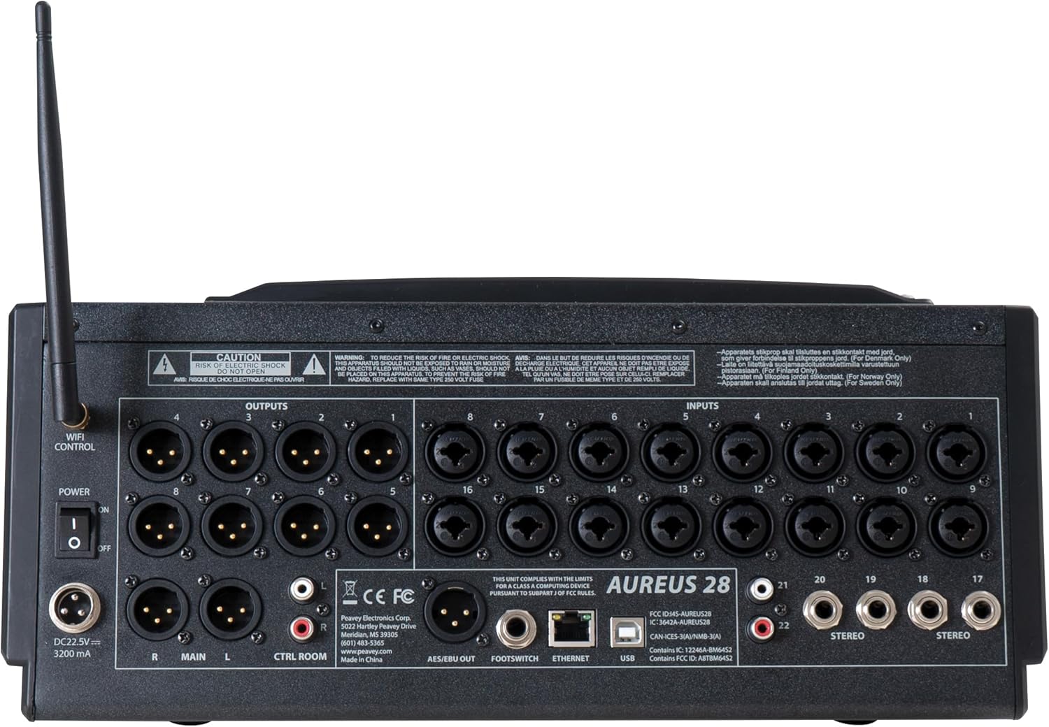 Peavey Aureus 28-channel Digital Mixer