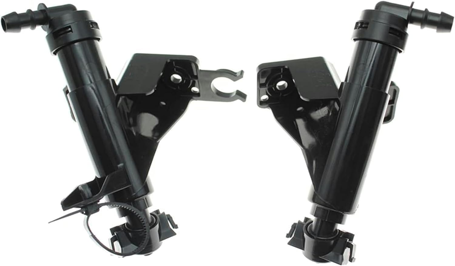 Car Headlight Washer Nozzle 2Pcs Car Headlight Washer Nozzle Head Light Cleaning Jet Pump Water Sprayer 98671-A2700 98672-A2700 for Kia for Ceed 2012-2017