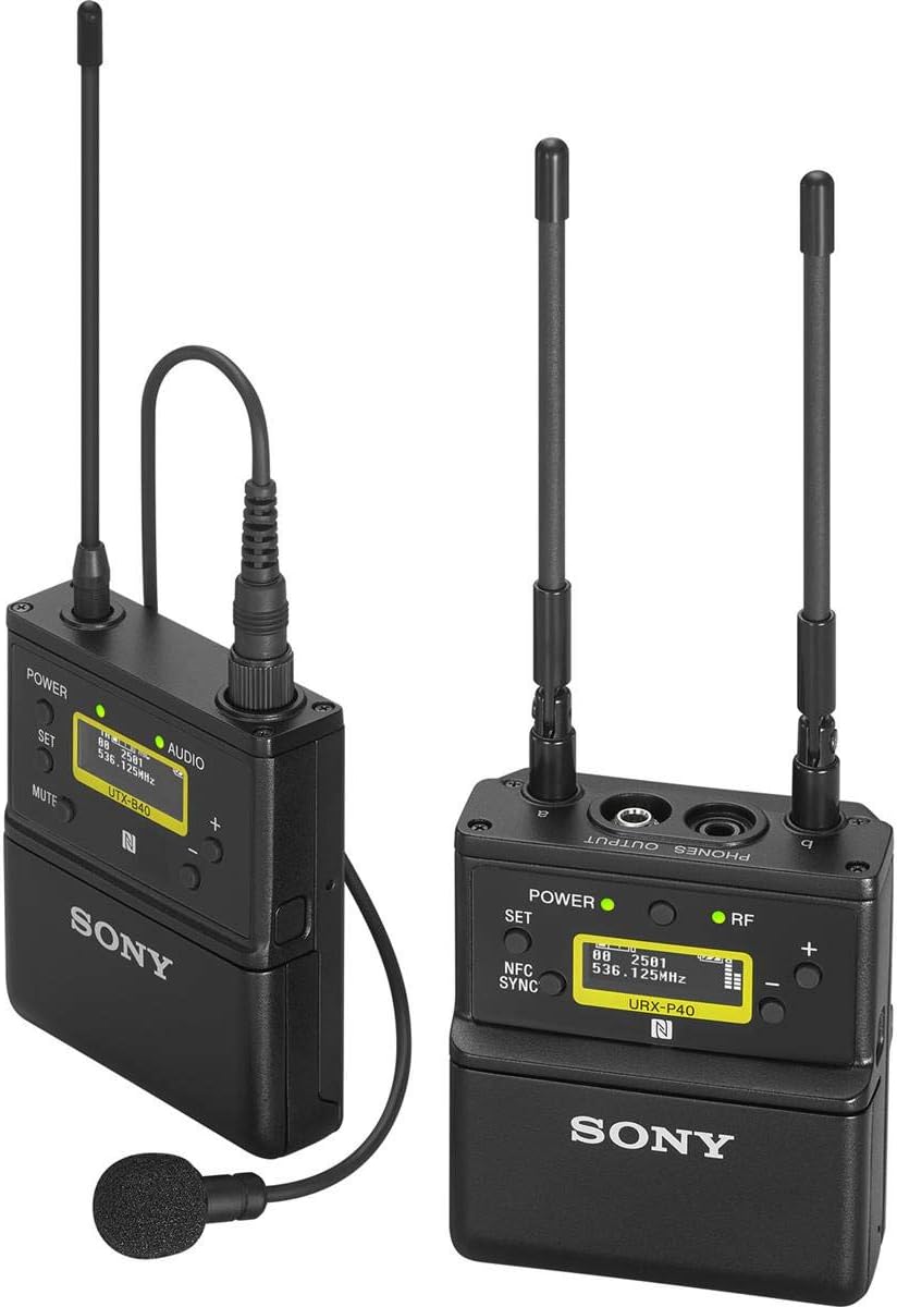 Sony UWP-D, 1 Wireless Microphone System, Black, One Size (UWP-D21/25)