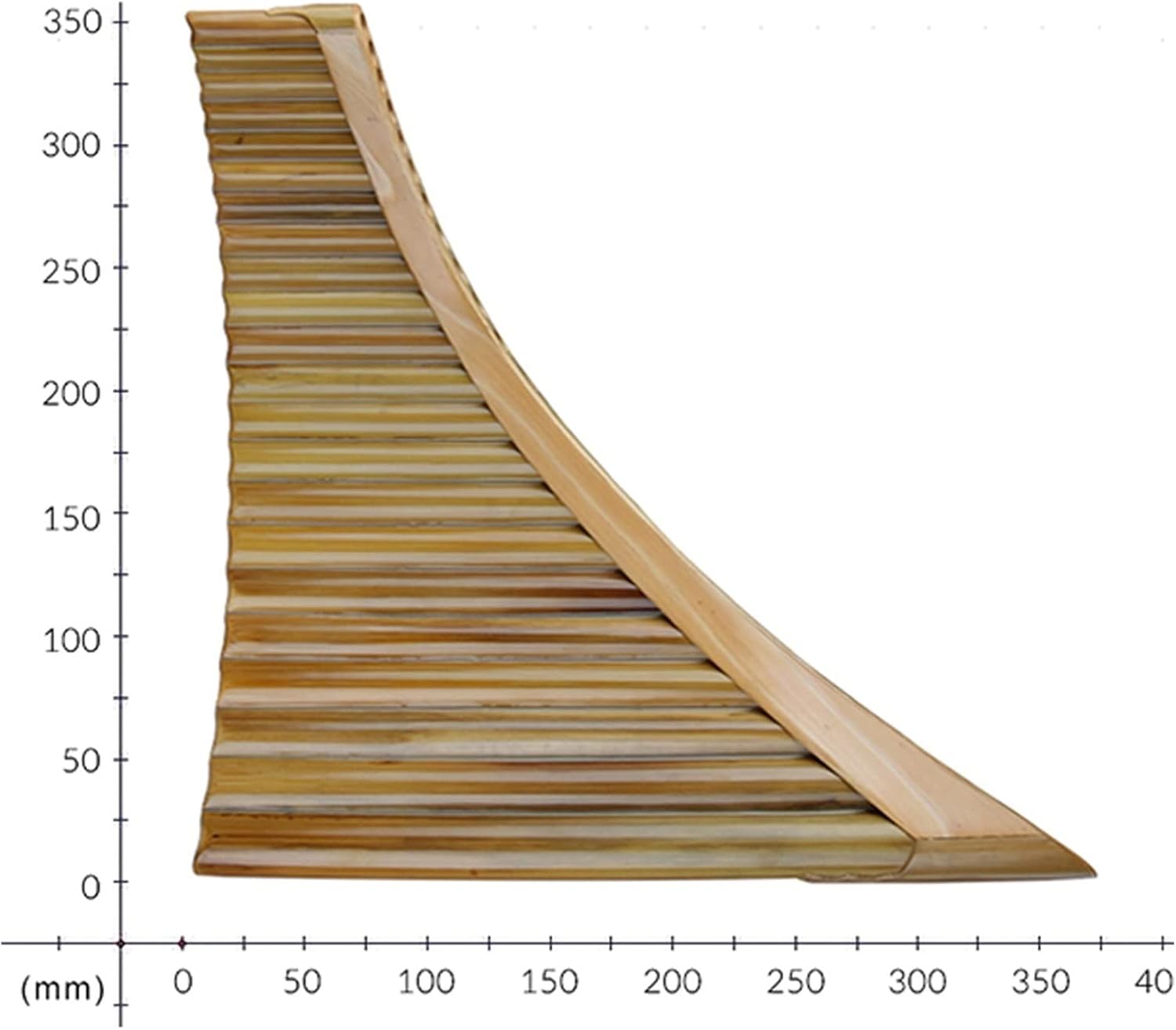 22 Tubes Pan Flute C Key Bamboo Made Original Colour Flute Woodwind Instrument Handmade Pan Pipe