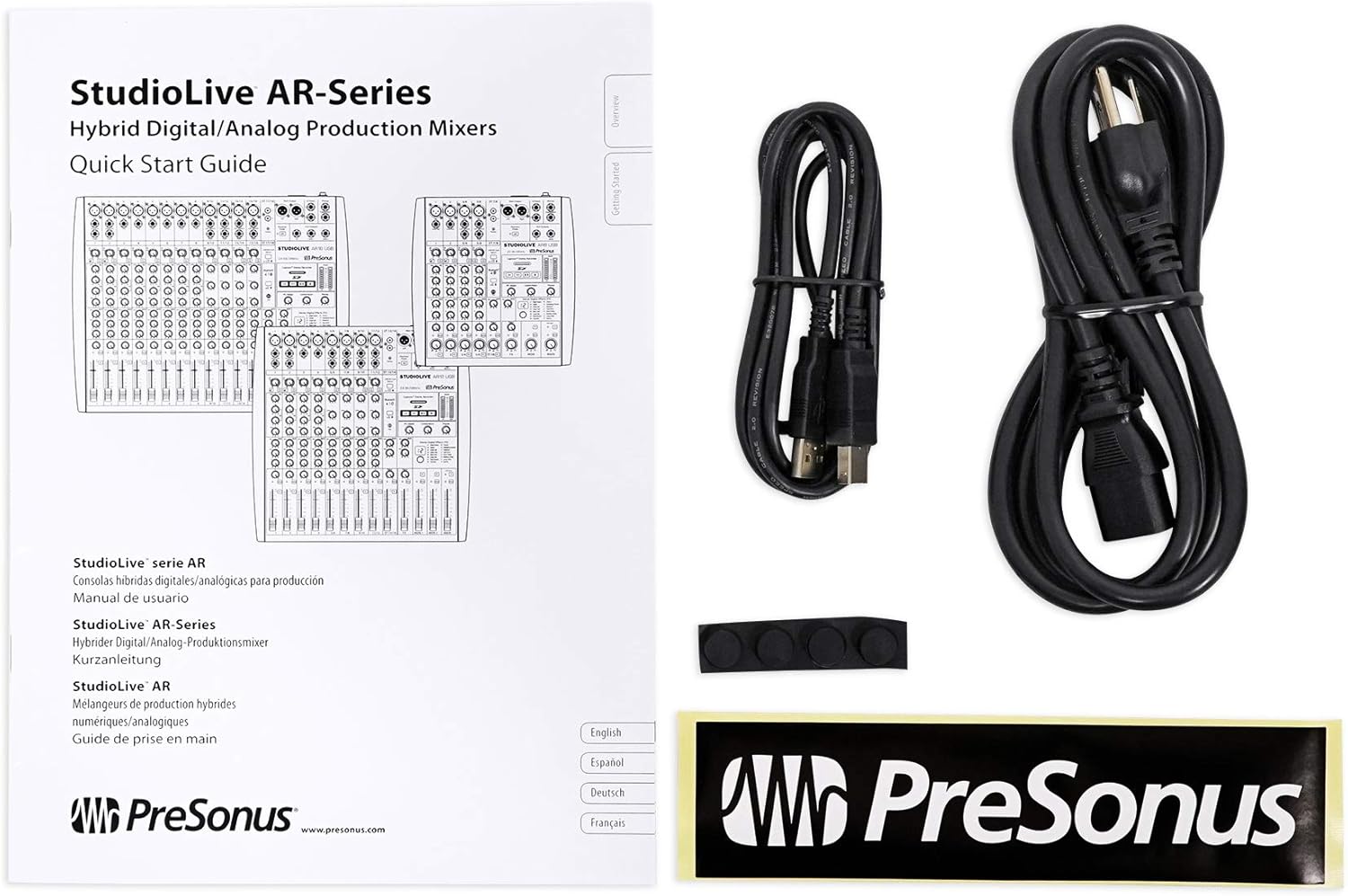 PreSonus StudioLive AR12 USB 14-Channel hybrid Performance and Recording Mixer