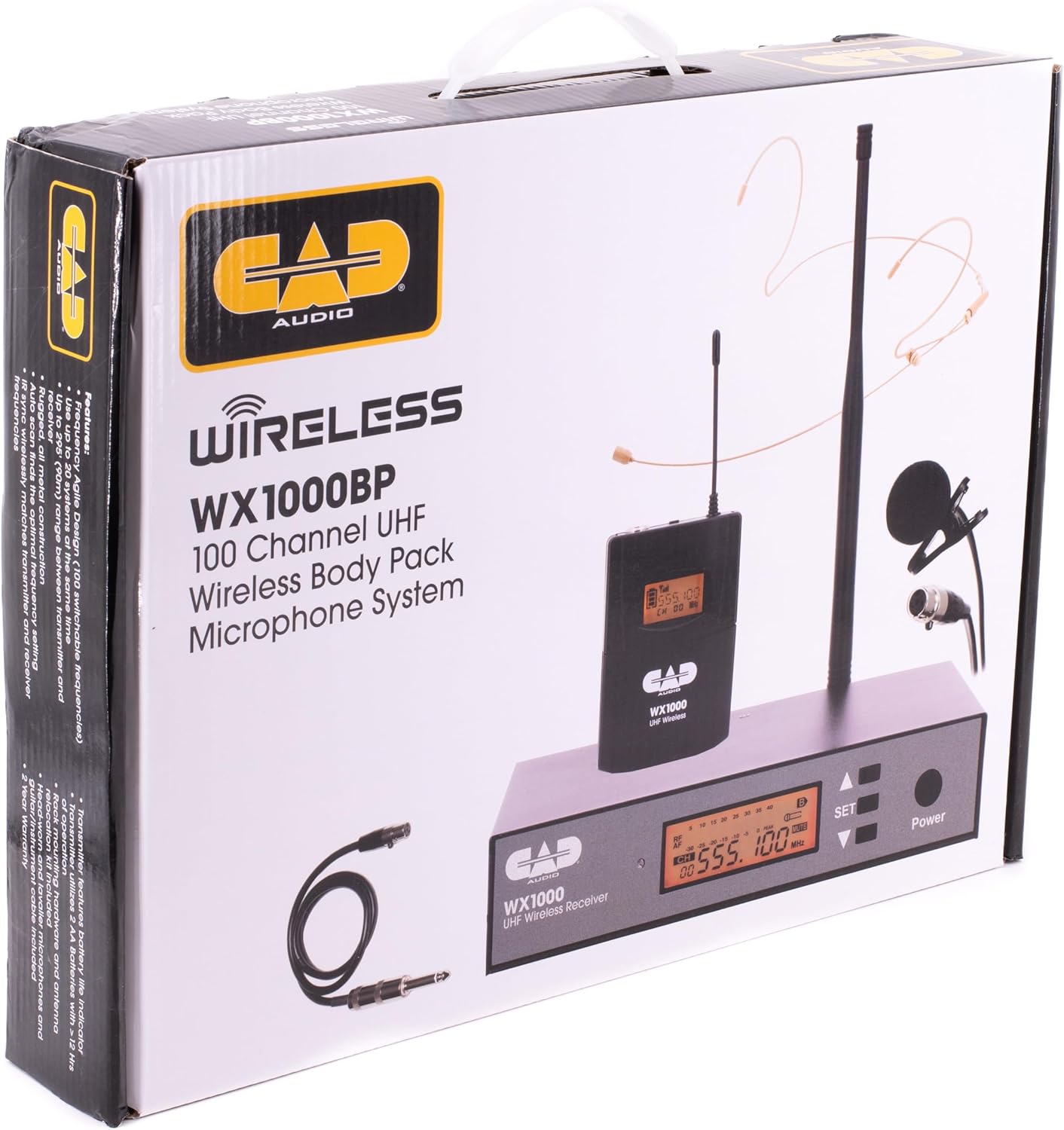 CAD Audio Body pack transmitter for WX1000 wireless system
